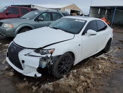 Salvage cars for sale at Brighton, CO auction: 2015 Lexus IS 350