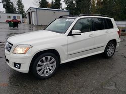 Salvage cars for sale at Arlington, WA auction: 2012 Mercedes-Benz GLK 350 4matic