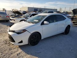 Toyota Corolla l salvage cars for sale: 2017 Toyota Corolla L