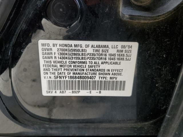 2004 Honda Pilot EXL