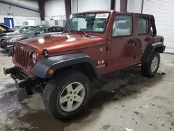 Salvage cars for sale at West Mifflin, PA auction: 2007 Jeep Wrangler X