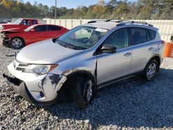 Salvage cars for sale from Copart Ellenwood, GA: 2015 Toyota Rav4 LE