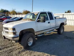 Salvage trucks for sale at Sacramento, CA auction: 1998 Chevrolet GMT-400 K1500