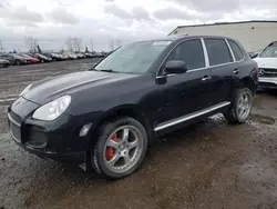 Salvage cars for sale at Rocky View County, AB auction: 2004 Porsche Cayenne Turbo