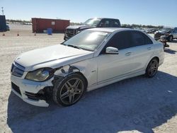 Salvage cars for sale at Arcadia, FL auction: 2012 Mercedes-Benz C 250