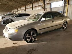 Salvage cars for sale at Phoenix, AZ auction: 2002 Audi A6 2.7T Quattro