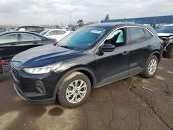 Salvage cars for sale at Woodhaven, MI auction: 2023 Ford Escape Active