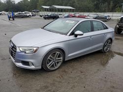 Salvage cars for sale from Copart Savannah, GA: 2018 Audi A3 Premium