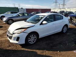 Salvage cars for sale at Elgin, IL auction: 2012 Mazda 3 I