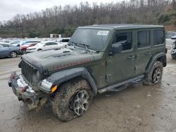 Salvage cars for sale at Hurricane, WV auction: 2021 Jeep Wrangler Unlimited Rubicon