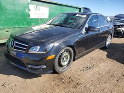 Salvage cars for sale from Copart Brighton, CO: 2014 Mercedes-Benz C 300 4matic