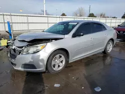 Chevrolet Malibu ls salvage cars for sale: 2015 Chevrolet Malibu LS