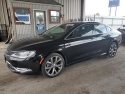 Salvage cars for sale from Copart Fort Wayne, IN: 2015 Chrysler 200 C