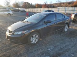 Honda Civic salvage cars for sale: 2015 Honda Civic LX