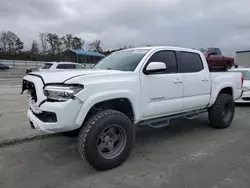 Salvage cars for sale at Spartanburg, SC auction: 2017 Toyota Tacoma Double Cab