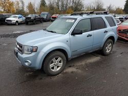 Vehiculos salvage en venta de Copart Portland, OR: 2008 Ford Escape HEV