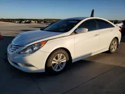 Salvage cars for sale at Grand Prairie, TX auction: 2013 Hyundai Sonata GLS