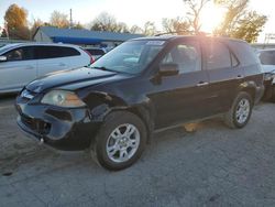 Salvage cars for sale at Wichita, KS auction: 2004 Acura MDX Touring