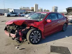 Salvage cars for sale at New Orleans, LA auction: 2015 Honda Accord EXL