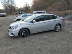 Salvage cars for sale at Marlboro, NY auction: 2016 Nissan Sentra S