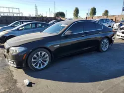 Salvage cars for sale at Wilmington, CA auction: 2016 BMW 528 I