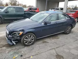 Mercedes-Benz salvage cars for sale: 2016 Mercedes-Benz C 300 4matic