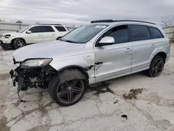 Salvage cars for sale at Walton, KY auction: 2015 Audi Q7 Prestige