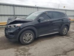 Salvage cars for sale at Dyer, IN auction: 2017 Hyundai Tucson Limited