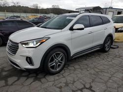 Hyundai salvage cars for sale: 2018 Hyundai Santa FE SE Ultimate