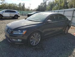 Salvage cars for sale at Riverview, FL auction: 2015 Volkswagen Passat SE