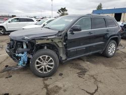 Salvage cars for sale at Woodhaven, MI auction: 2021 Jeep Grand Cherokee Laredo