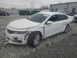 Chevrolet salvage cars for sale: 2017 Chevrolet Impala LT