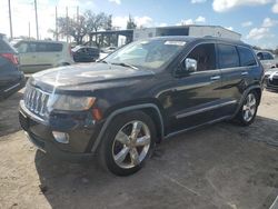 2012 Jeep Grand Cherokee Overland en venta en Riverview, FL