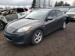 Salvage cars for sale at Bowmanville, ON auction: 2010 Mazda 3 I