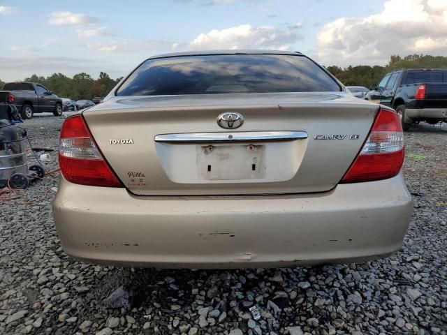 2002 Toyota Camry LE