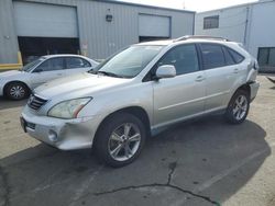 Salvage cars for sale at Vallejo, CA auction: 2007 Lexus RX 400H