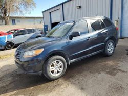 Salvage cars for sale from Copart Albuquerque, NM: 2011 Hyundai Santa FE GLS