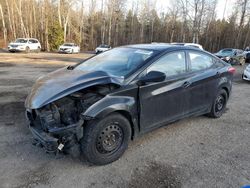 Salvage cars for sale at Cookstown, ON auction: 2013 Hyundai Elantra GLS