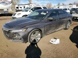 Salvage cars for sale at Littleton, CO auction: 2018 Honda Accord Touring