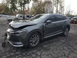 Salvage cars for sale at Portland, OR auction: 2019 Mazda CX-9 Grand Touring