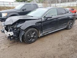 Salvage cars for sale at Davison, MI auction: 2022 Hyundai Sonata SE