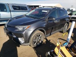 Salvage cars for sale at Brighton, CO auction: 2018 Toyota Rav4 HV Limited