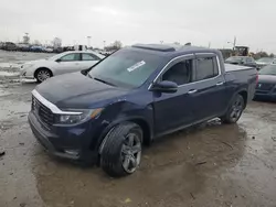 Salvage cars for sale from Copart Indianapolis, IN: 2022 Honda Ridgeline RTL