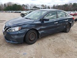 Salvage cars for sale at Charles City, VA auction: 2016 Nissan Sentra S