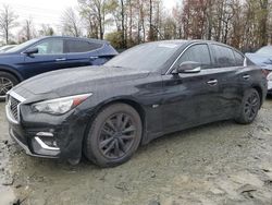 Infiniti salvage cars for sale: 2019 Infiniti Q50 Luxe