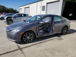 Salvage cars for sale at Gaston, SC auction: 2017 Honda Civic LX