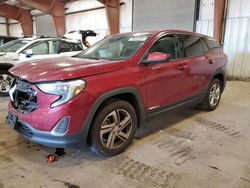 Salvage cars for sale at Lansing, MI auction: 2018 GMC Terrain SLE