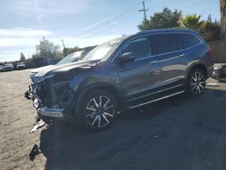 Honda Pilot salvage cars for sale: 2022 Honda Pilot Touring