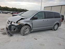 Salvage cars for sale at Apopka, FL auction: 2015 Dodge Grand Caravan SE