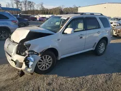 Mercury salvage cars for sale: 2009 Mercury Mariner Premier